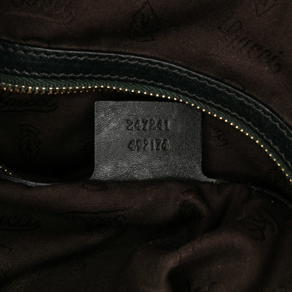 Pre-Loved Gucci Large GG Canvas Charm Dome Satchel - Picture 6 of 10